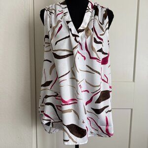 NWT Sleeveless Alfani Blouse Size M